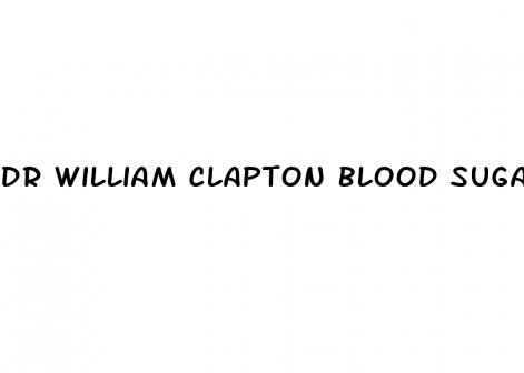 dr william clapton blood sugar balance