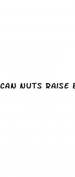 can nuts raise blood sugar