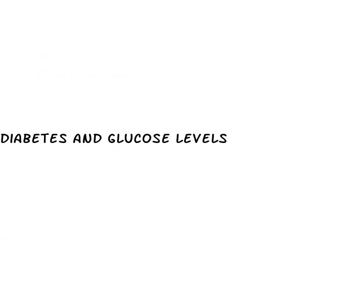 diabetes and glucose levels