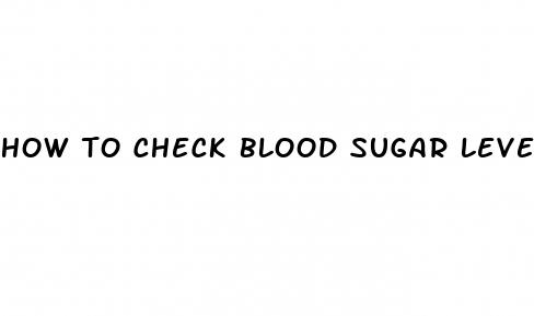 how to check blood sugar level with accu chek