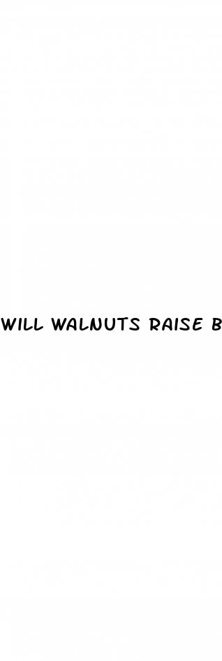 will walnuts raise blood sugar
