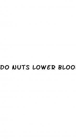 do nuts lower blood sugar