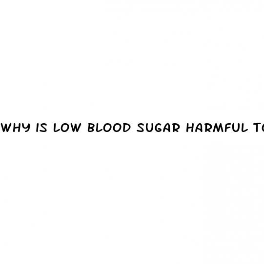 why is low blood sugar harmful to the body