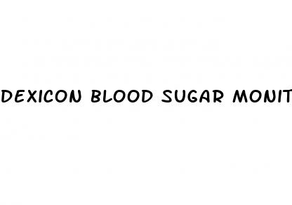 dexicon blood sugar monitor
