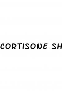 cortisone shot increase blood sugar