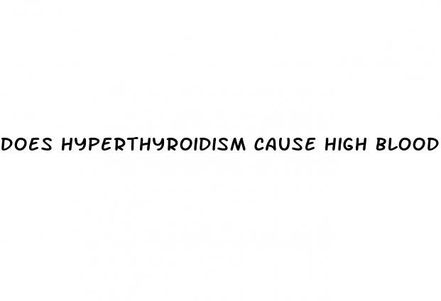 does hyperthyroidism cause high blood sugar