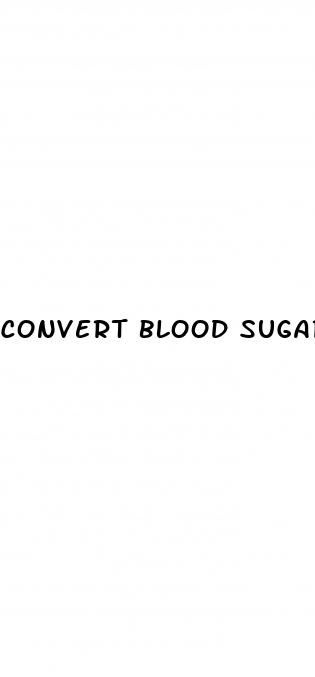 convert blood sugar from mmol l to mg dl
