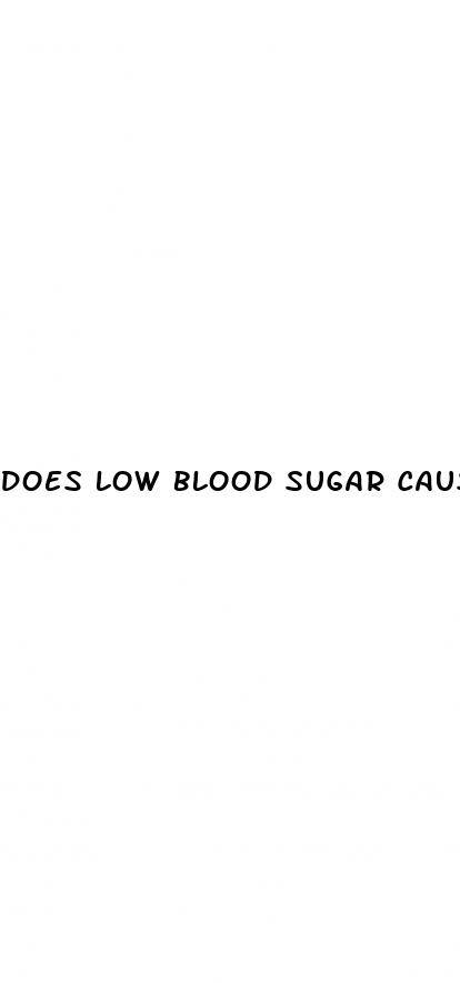 does low blood sugar cause drowsiness