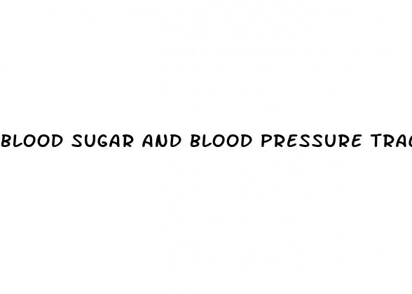 blood sugar and blood pressure tracking app