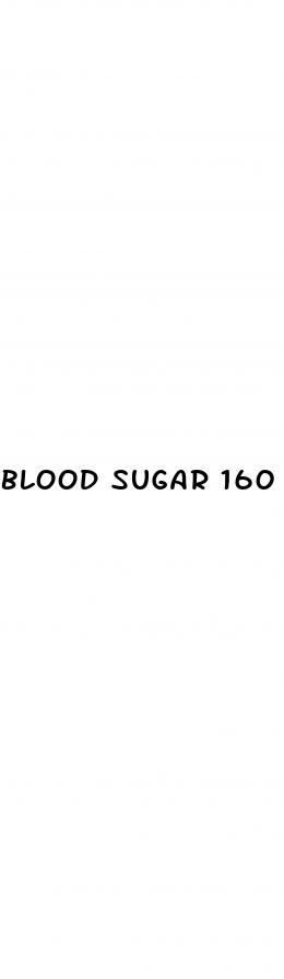 blood sugar 160 symptoms