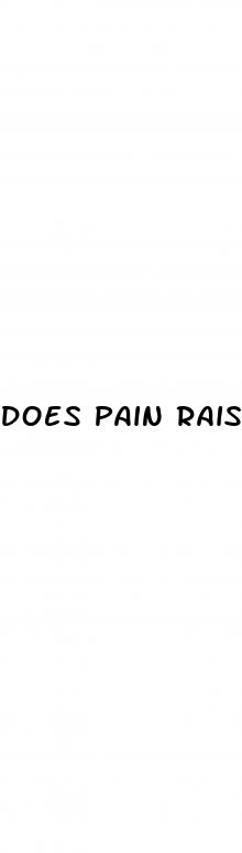 does pain raise blood sugar