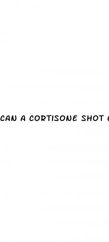 can a cortisone shot cause your blood sugar to rise