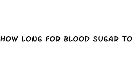 how long for blood sugar to rise after eating
