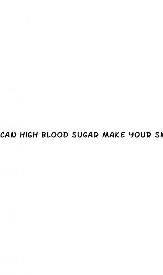can high blood sugar make your skin itch