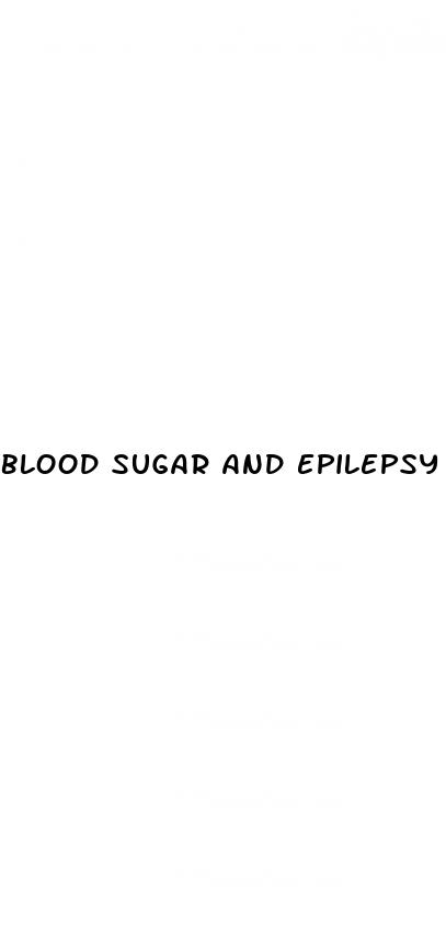 blood sugar and epilepsy