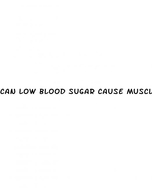 can low blood sugar cause muscle twitches