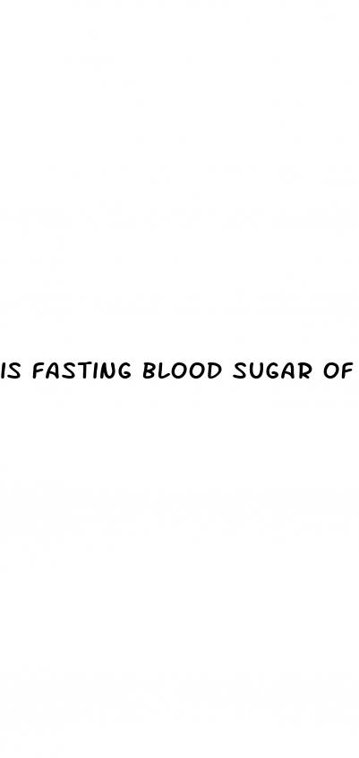is fasting blood sugar of 118 bad
