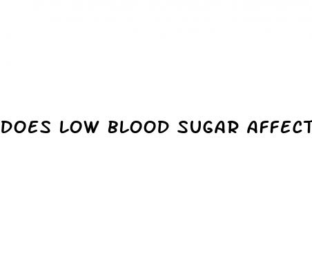 does low blood sugar affect sleep