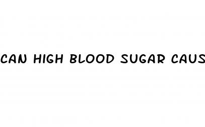 can high blood sugar cause dizzy spells