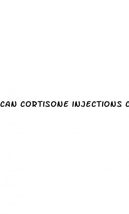 can cortisone injections cause high blood sugar