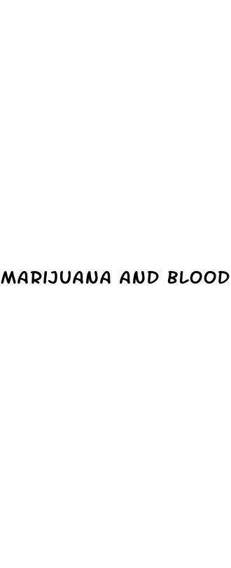 marijuana and blood sugar
