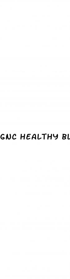 gnc healthy blood sugar formula