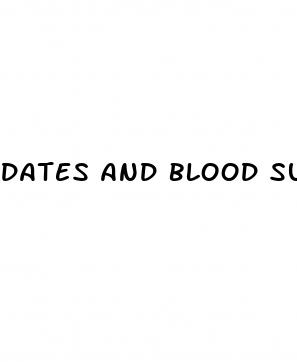 dates and blood sugar