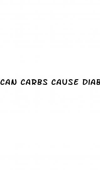 can carbs cause diabetes