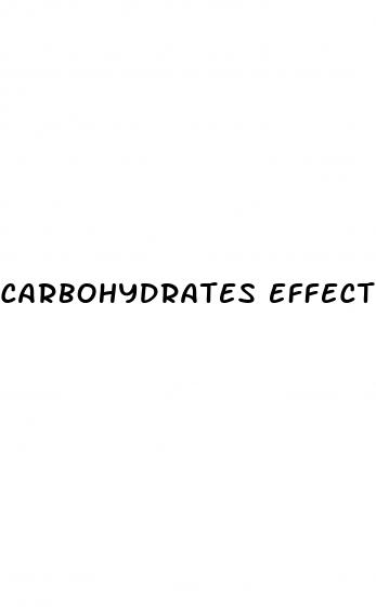 carbohydrates effect on blood sugar