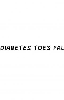 diabetes toes falling off