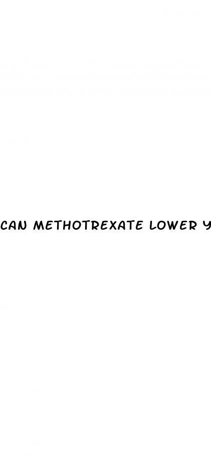 can methotrexate lower your blood sugar