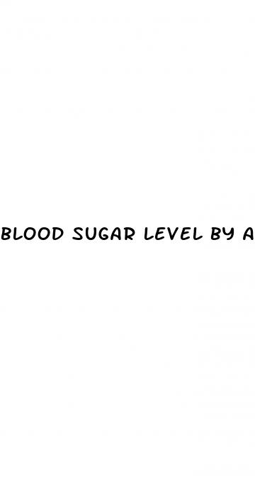 blood sugar level by age