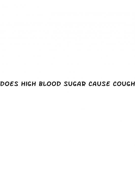 does high blood sugar cause coughing