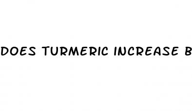does turmeric increase blood sugar