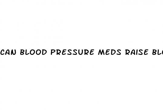 can blood pressure meds raise blood sugar