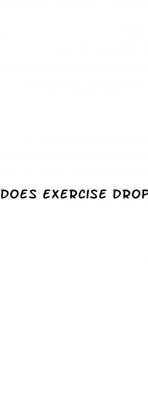 does exercise drop blood sugar