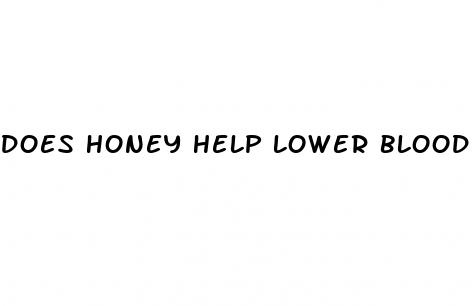 does honey help lower blood sugar