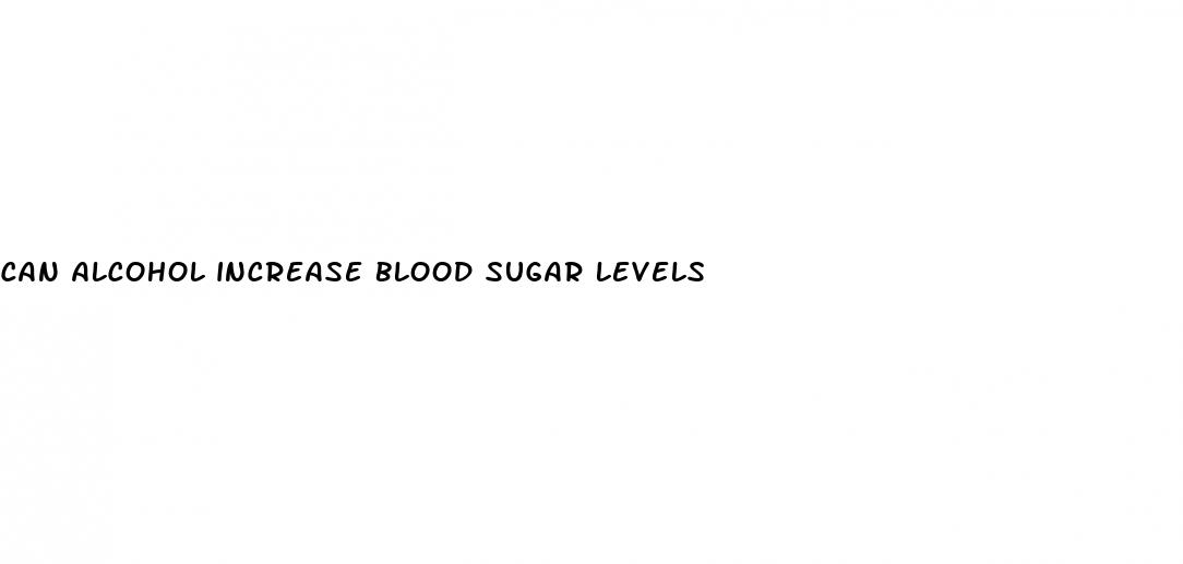 can alcohol increase blood sugar levels