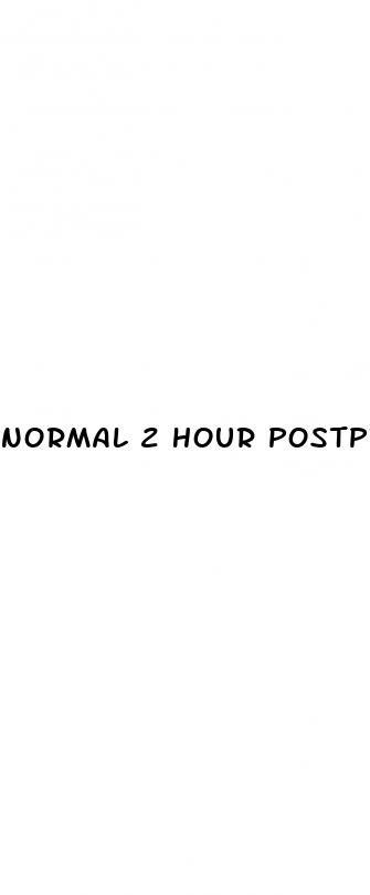 normal 2 hour postprandial blood sugar range