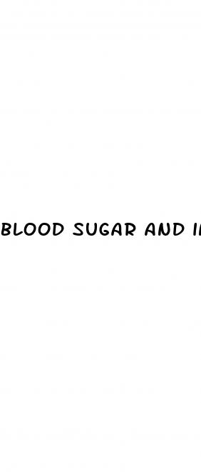 blood sugar and insulin