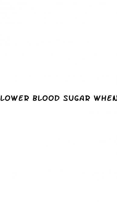 lower blood sugar when pregnant