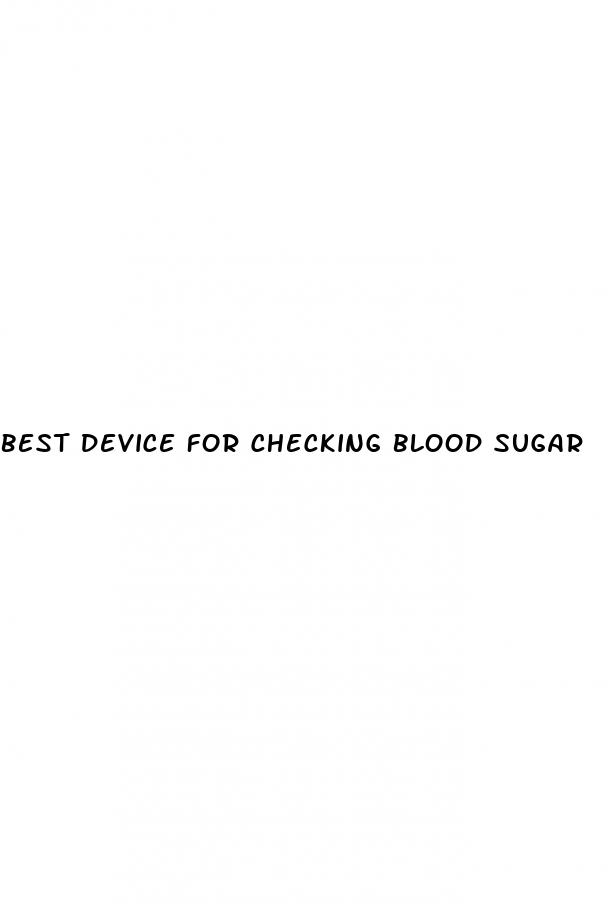 best device for checking blood sugar