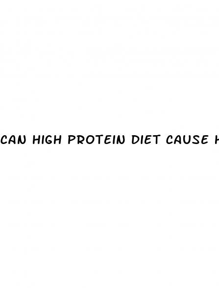 can high protein diet cause high blood sugar