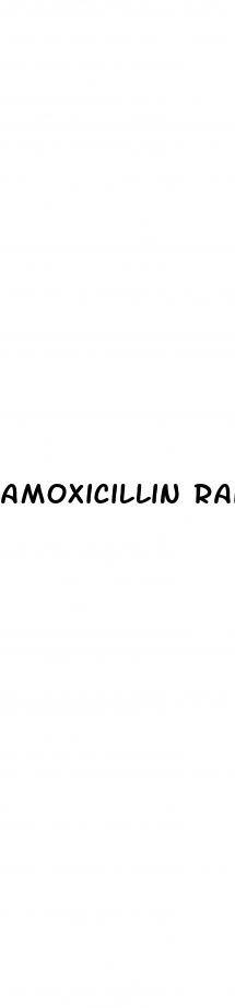 amoxicillin raise blood sugar