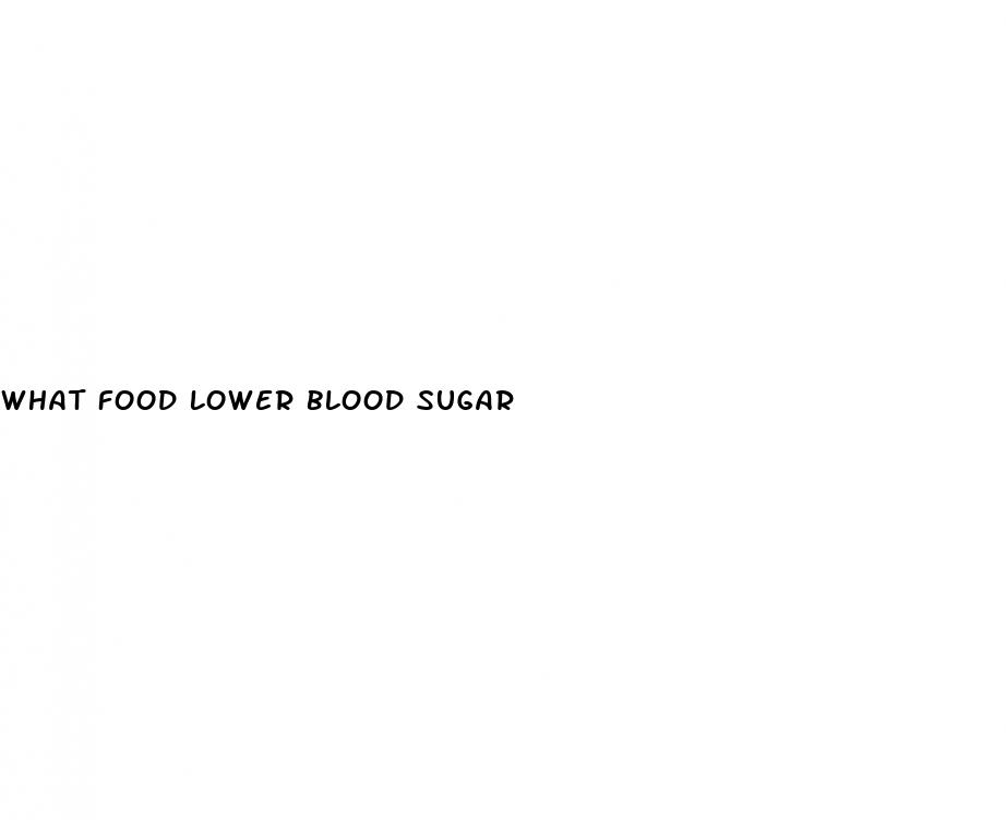 what food lower blood sugar