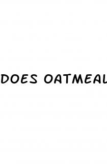 does oatmeal help with blood sugar
