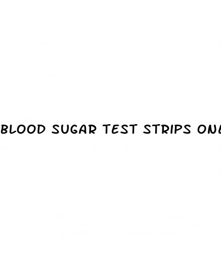 blood sugar test strips one touch