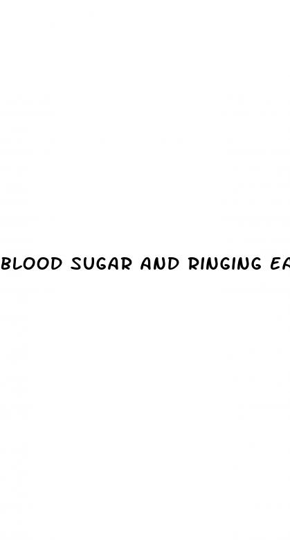 blood sugar and ringing ears