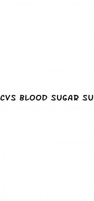 cvs blood sugar supplements