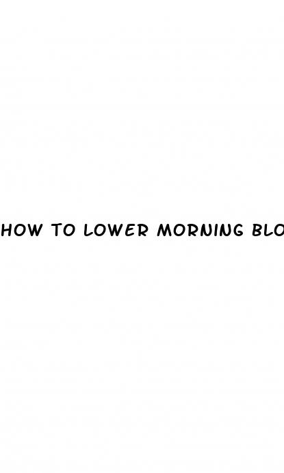 how to lower morning blood sugar readings